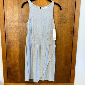 NWT Weston grey jersey tank dress